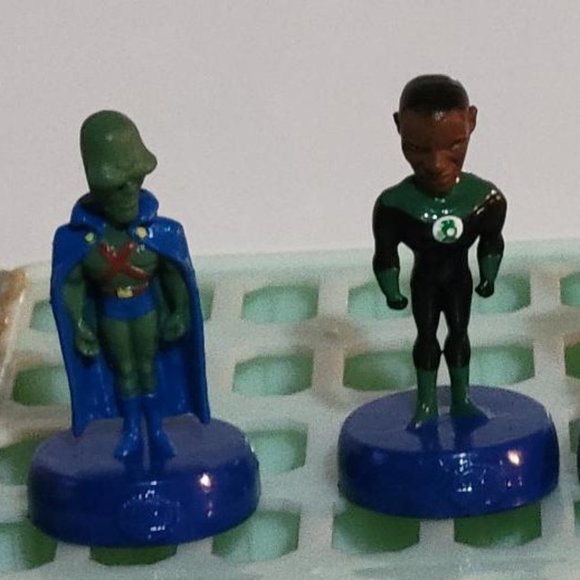 Justice League The Animated Series Pencil Top Mini Bobbleheads 2005 Set Of 10 - Picture 5 of 15